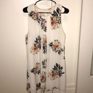 Umgee Cream Floral Dress